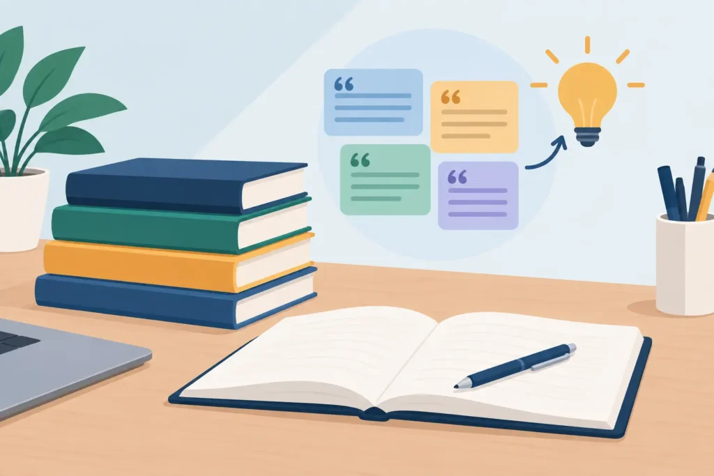 Build a GCSE Quotation Bank That Works in Exams